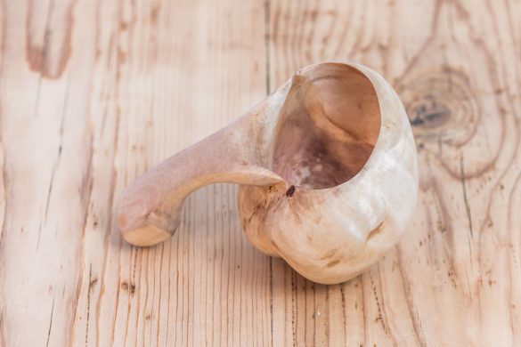 KUKSA CUP MADE OF OLIVE WOOD 